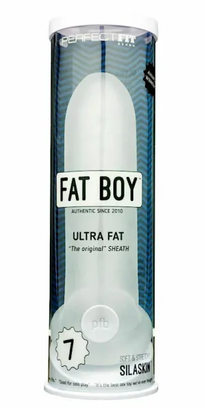 Fat Boy ''Ultra Fat'' Sheath 7” -Clear