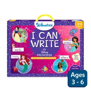 I Can Write Disney Princesses | Reusable Activity Mats (ages 3-6)