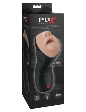 PDX Elite - Deep Throat Vibrating Stroker