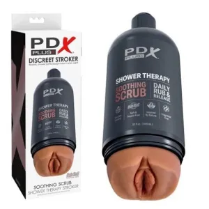 PDX Plus Shower Therapy - Soothing Scrub - Tan