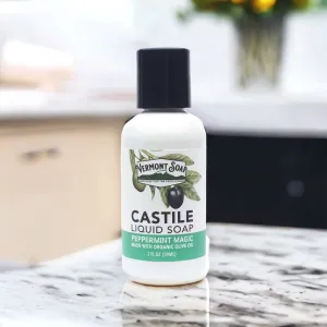 Peppermint Magic Castile Liquid Soap - Vermont Soap