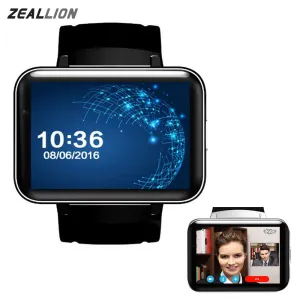 Smart Watch DM98 Android 4.4 GPS Wifi Support SIM 2.2" Display Bluetooth 4.0 Fashion Health Fitness