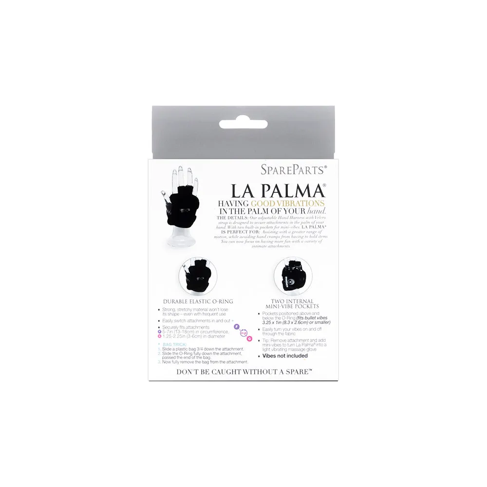 SpareParts La Palma Harness - Glove Only Black Right Size M/L